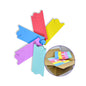 Wholesale 3 Hole Toe Separator 6mm Mixed Color 1000 Pairs Carton For Nail Pedicure Salon Supply