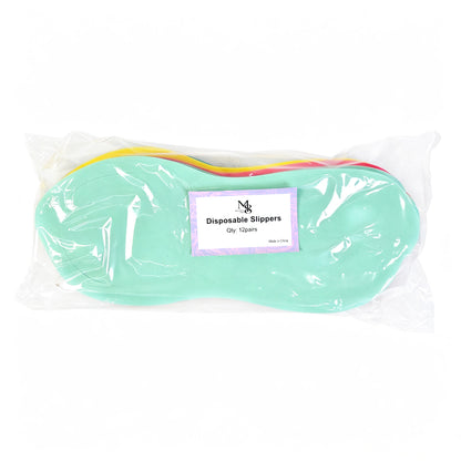 Wholesale Disposable EVA Slippers 360Pairs/CTN Mixed Color Spa Hotel Nail Salon Slippers