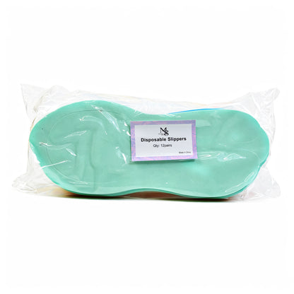 Wholesale Disposable EVA Slippers 360Pairs/CTN Mixed Color Spa Hotel Nail Salon Slippers