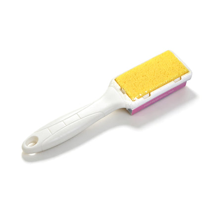 Foot File With New Sharper Yellow Pumice Plastic Handle | 1 Box With Extra Replacement Pumice