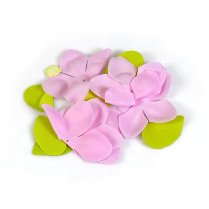 Flower Soap, 1LB/Bag 24*35cm, Rose fragrance Assorted Leaf & Flower Shapes, Gentle Hand & Foot Cleansing Soap