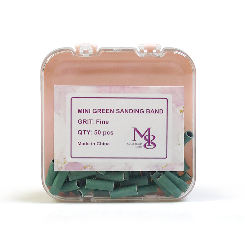 mini sanding bands green fit 3mm mandrel bits 80/120/150/240#Grit（50pcs/box）