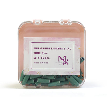 mini sanding bands green fit 3mm mandrel bits 80/120/150/240#Grit（50pcs/box）