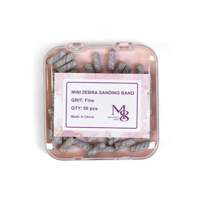 mini sanding bands zebra fit 3mm mandrel bits 80/120/150/240#Grit（50pcs/box）