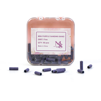 mini sanding bands purple fit 3mm mandrel bits 120/150/240#Grit（10000pcs/ctn）