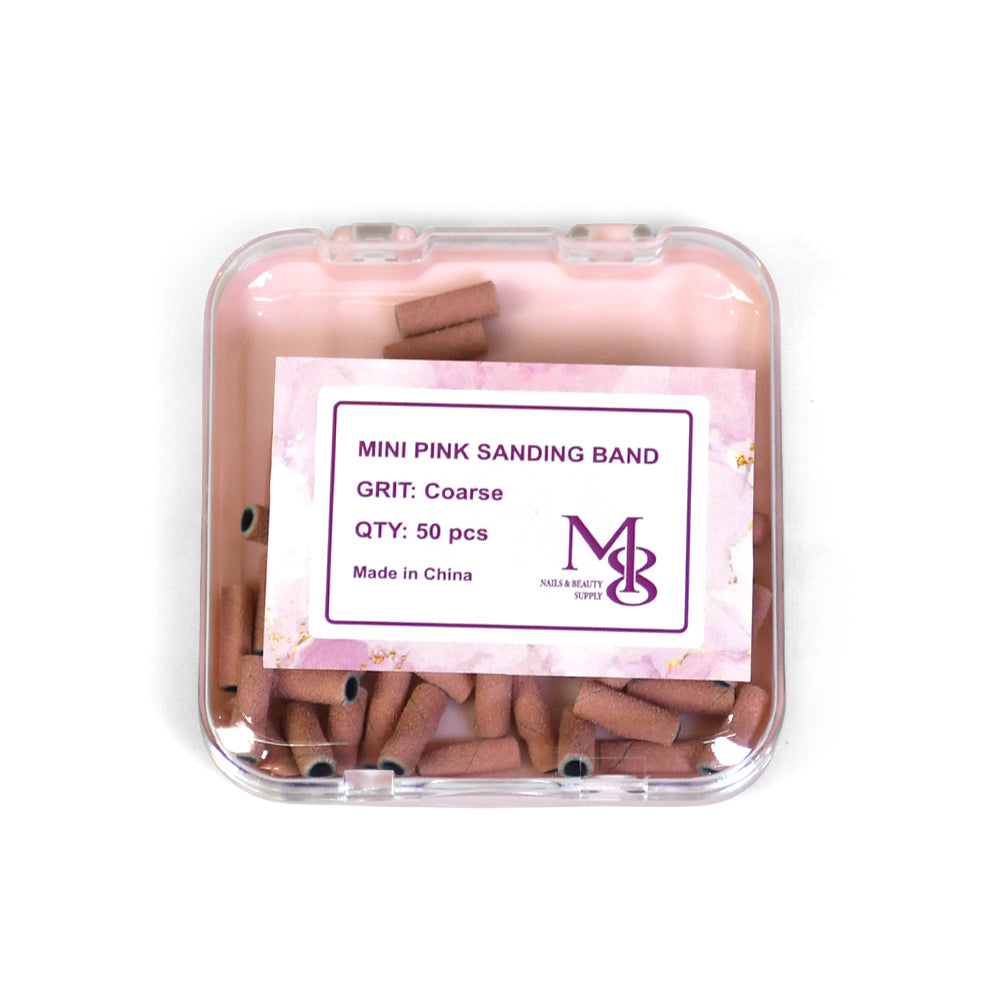 mini sanding bands pink fit 3mm mandrel bits 80/120/150/240#Grit（10000pcs/ctn）