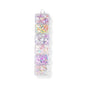 6 Grids Mixed Shell Fragments Nail Art Charms Iridescent Pearl Shell Chips